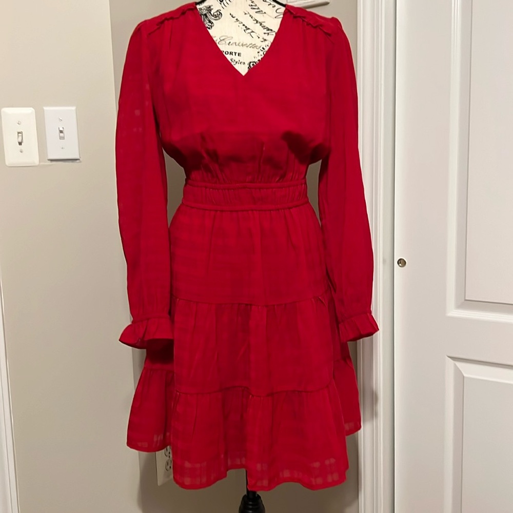 Loft Red Dress